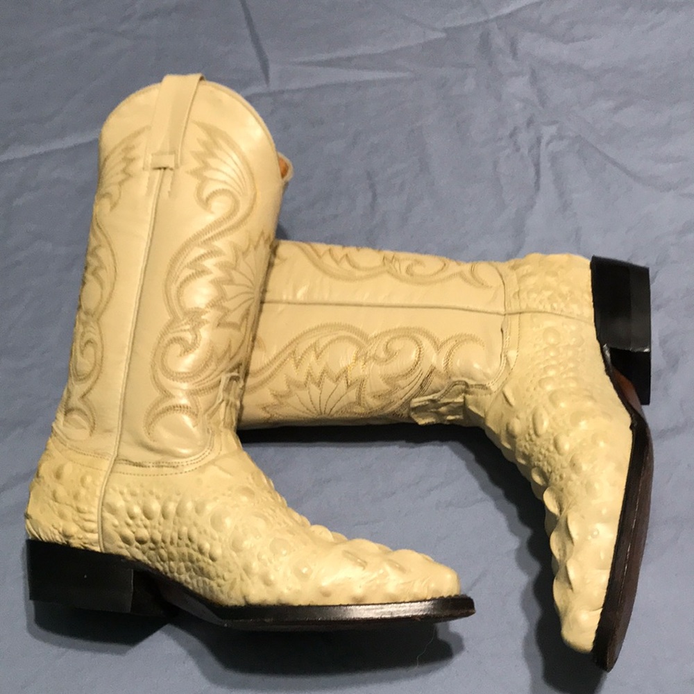 JE-VER Cowboy boots, Alligator and leather